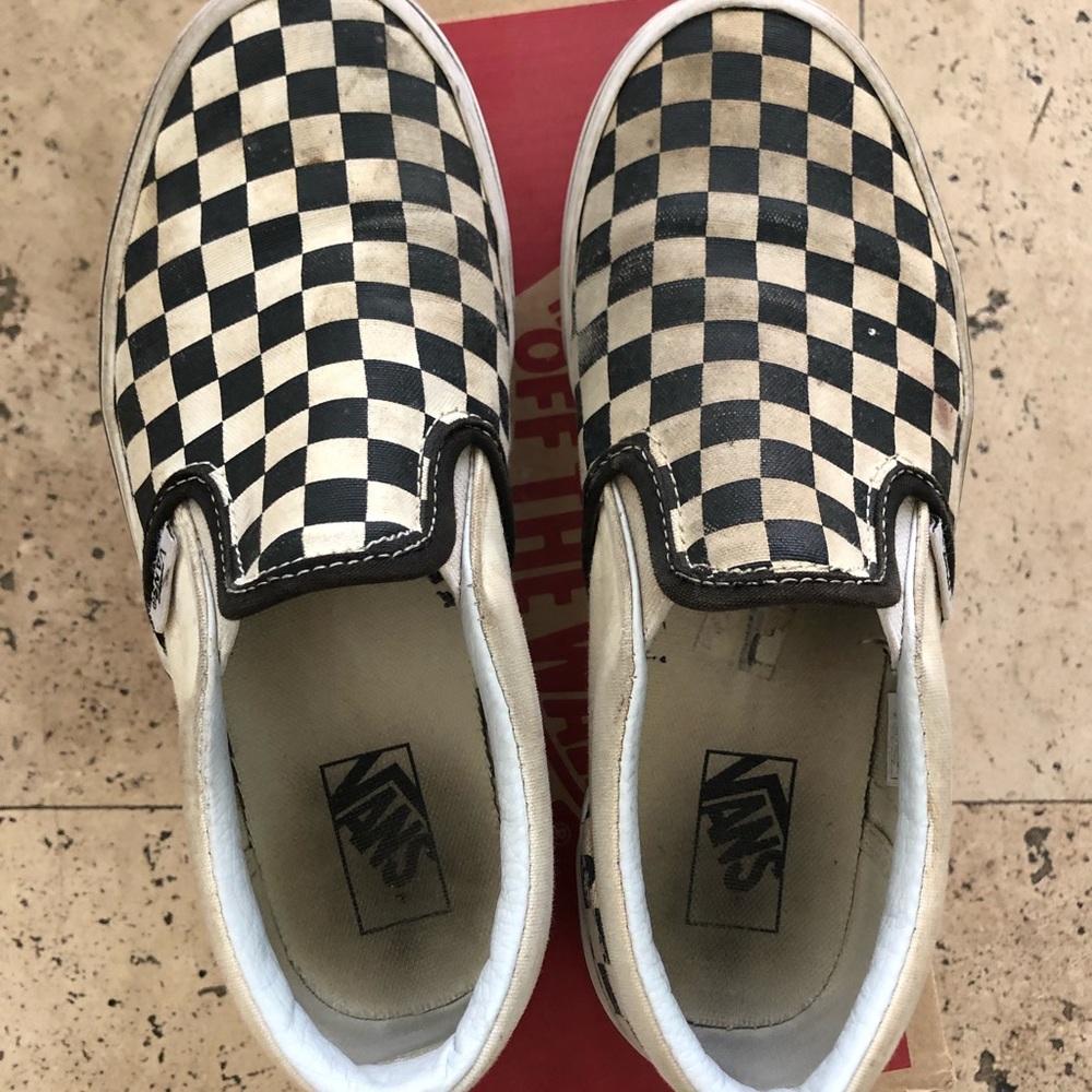 Checkered Vans